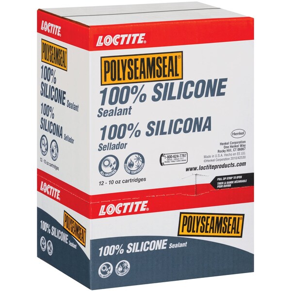 Loctite Loctite Polyseamseal Clear Silicone Multipurpose Sealant 10 oz - 1508974
