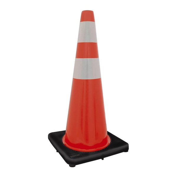 Surtek Cones, PVC, 27.5627.55" Height, 13.78 Length, 7.107 lb, Orange - 137462