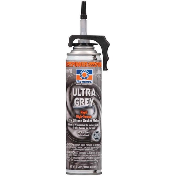 Pinpoint 9.50 oz Ultra Silicone Aerosol Sealant, Grey - PI3608642