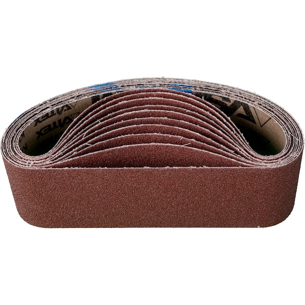 Pferd Coated Belt, Al/Oxd, 3"x24", 40 Grit, 3" W, 24" L, Coated, Aluminum Oxide, 40 Grit - 49250