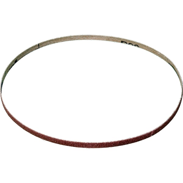 Pferd Coated Belt, Al/Oxd, 1/4"x18", 80 Grit, 1/4" W, 18" L, Coated, Aluminum Oxide, 80 Grit - 49004