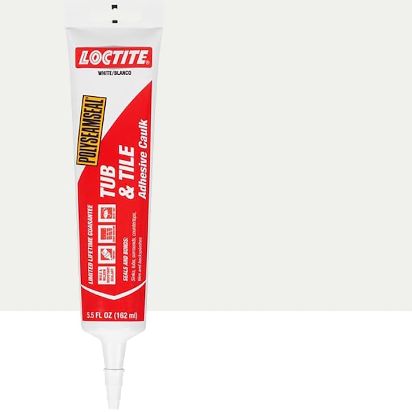 Loctite Loctite Polyseamseal White Acrylic Latex Kitchen and Bath Adhesive Caulk 5.5 oz - 2138420