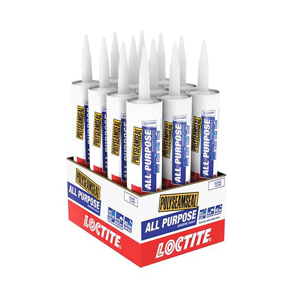 Loctite Loctite Polyseamseal Clear Latex All Purpose Adhesive Caulk 10 oz - 2154740