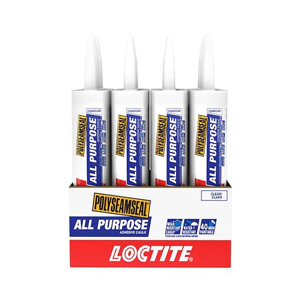Loctite Loctite Polyseamseal Clear Latex All Purpose Adhesive Caulk 10 oz - 2154740