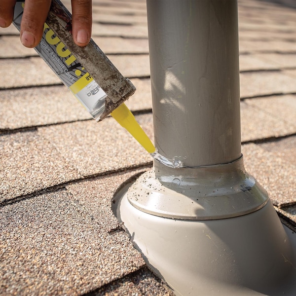 Through The Roof Sashco Through The Roof Gloss Clear Synthetic Rubber Roof Sealant 1 gal - 14004