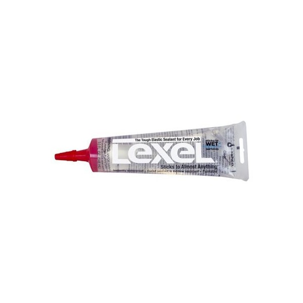 Sashco Sealants 5OZCLR Lexel Caulk Tube - 13013