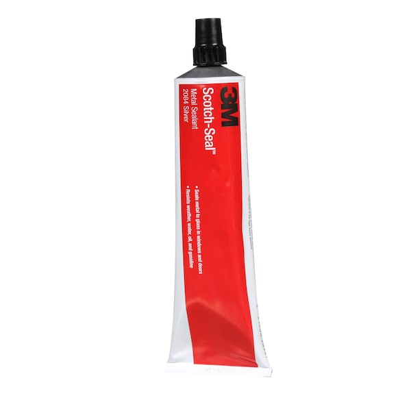 3M Nitrile Sealant, 5 oz, Tube, Silvers, Nitrile Base, 2084 - 20227