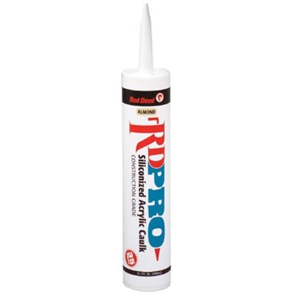 Red Devil 630-0846-OI 10.1Fl-Oz. White 25Yr. Siliconized Acrylic Cau - 75339846018