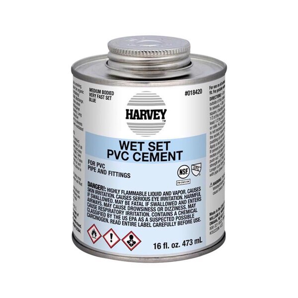 Tinkertools 16 oz 420 VOC Harvey Cement for PVC - Clear - TI3313782