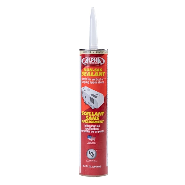 Lippert 1010 ALMOND UPC NON-SAG SEALANT - 10.3 OZ TUBE - 862161