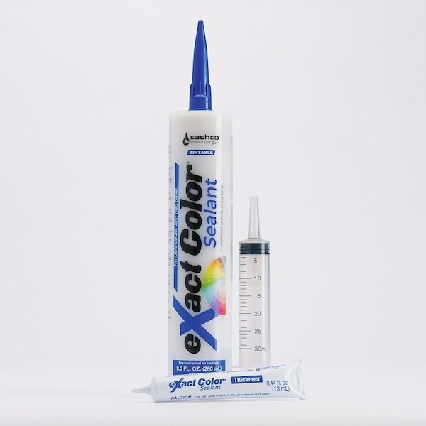 Sashco Caulk DIY Kit, White, 4 to 5 days Curing, 40 to 120 deg F, 9.5 oz, Cartridge - 12030