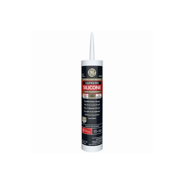 Henkel Ge Products 101OZ WHT Suprem Caulk - 2709108