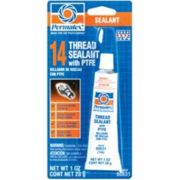 Permtx-Lockt 80631 Thread Sealant with PTFE, 1 Oz. - P13-80631