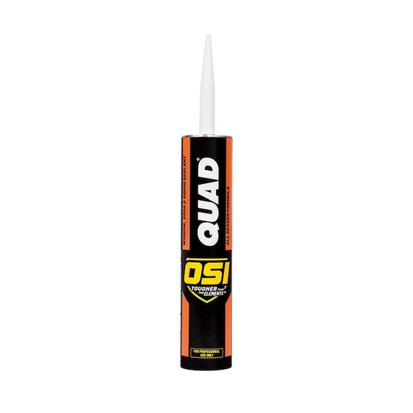 Loctite OSI Quad Black Elastomeric Polymers Door/Siding/ Window Sealant 10 oz - 1637190