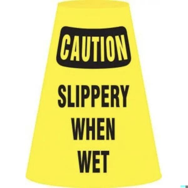 Accuform Traffic Cone Cuff Sleeve, For Use With Standard 18 in and 28 in High Traffic Cones - FBC920P
