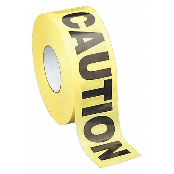 Sparco Products Caution Barricade Tape, 1000 Ft, Yellow - SPR11795
