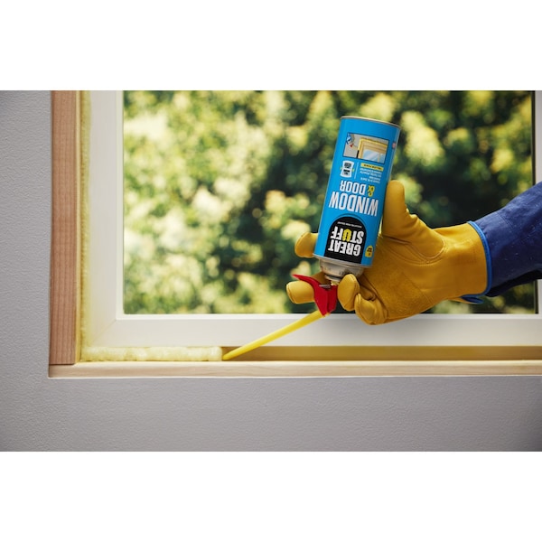 Great Stuff Great Stuff Smart Dispenser Yellow Polyurethane Insulating Foam Sealant 12 oz - 99108862
