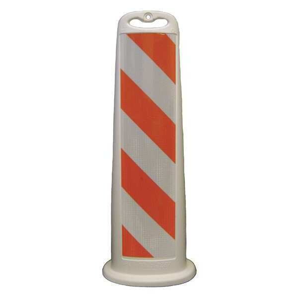 Cortina Safety Products High Intensity Channelizer, Flat, White - 03-760W-HI