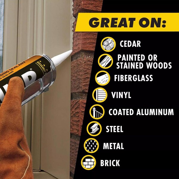 Loctite OSI Quad Bronze Elastomeric Polymers Door/Siding/ Window Sealant 10 oz - 1637192