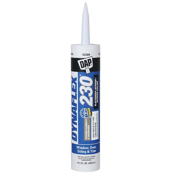 Dap 10.1 Oz Clear 230 Premium Window, Door, and Trim Sealant - 18305