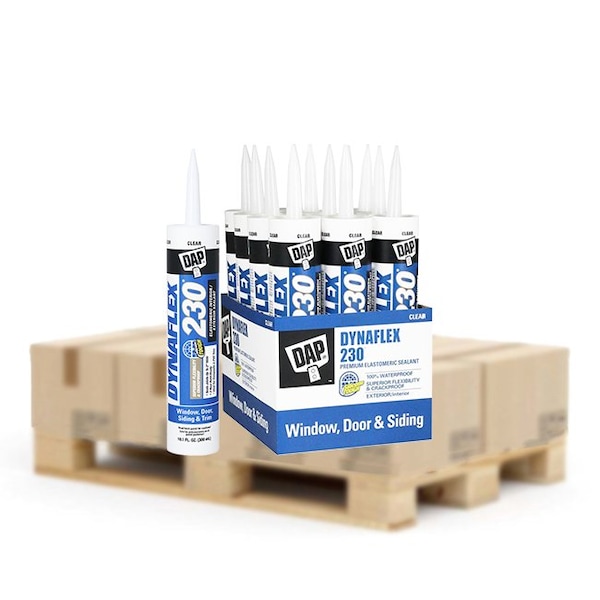 Dap 10.1 Oz Clear 230 Premium Window, Door, and Trim Sealant - 18305