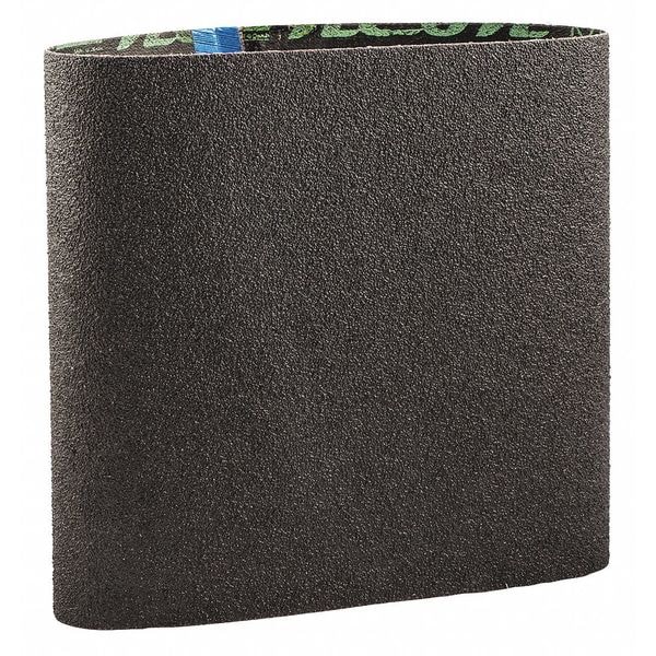 Norton Abrasives Sanding Belt, 8 in W, 19 in L, Coated, Aluminum Oxide, P40 Grit, Extra Coarse, Neon R766, Black - 66261104957