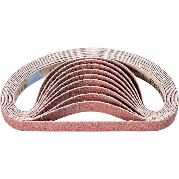 Pferd Coated Belt, Al/Oxd, 3/4"x18", 36 Grit, 3/4" W, 18" L, Coated, Aluminum Oxide, 36 Grit - 49048