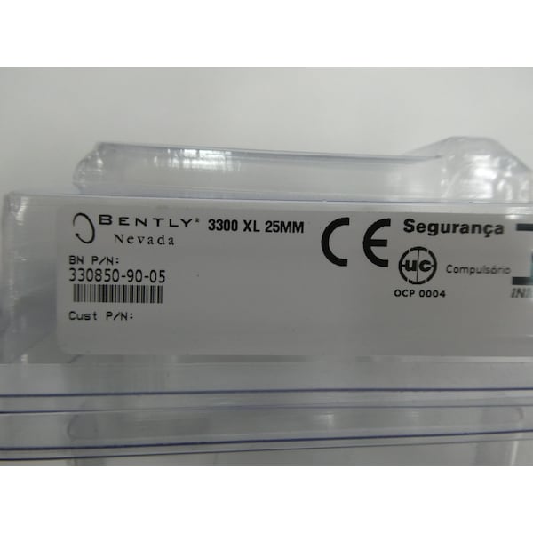 Bently Nevada 3300 XL 25MM PROXIMITOR SENSOR DE PROXIMIDAD DE 24V-DC - 330850-90-05