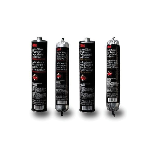 3M 08693 GLASS URETHANE W/S ADH. MED VISC, Tube - 7000120424