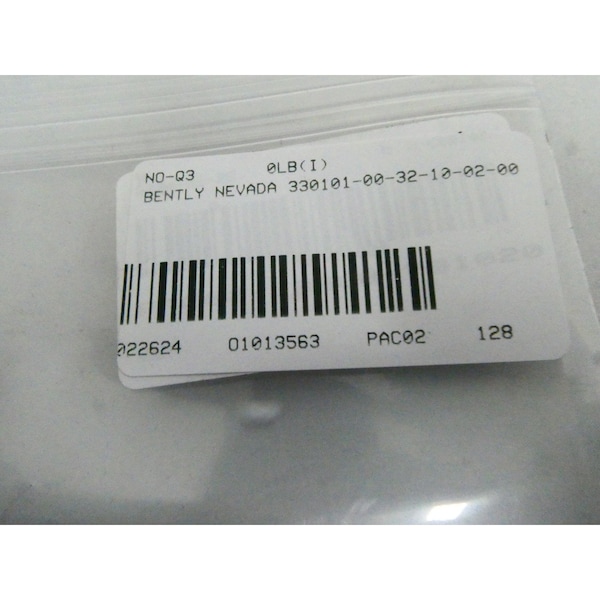 Bently Nevada 3300 XL SONDA SENSOR DE PROXIMIDAD - 330101-00-32-10-02-00