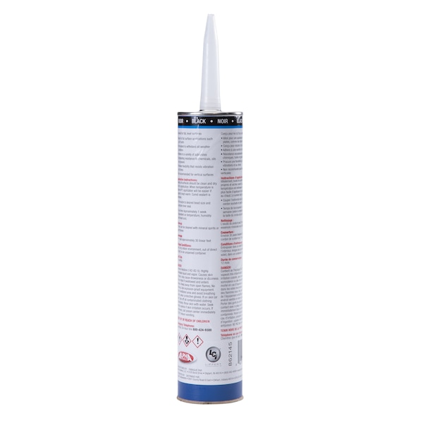 Lippert 1021 BLACK UPC LOW VOC SELF LEVELING SEALANT - 10.3 OZ TUBE - 862145