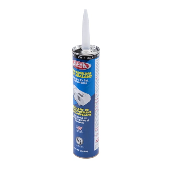 Lippert 1021 BLACK UPC LOW VOC SELF LEVELING SEALANT - 10.3 OZ TUBE - 862145