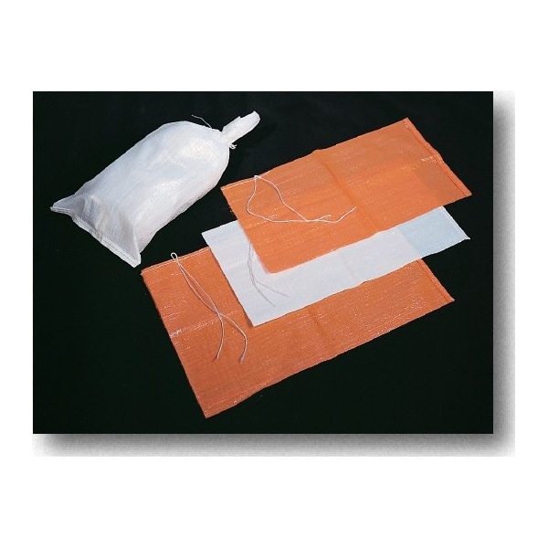 Mutual Industries Sand Bags, Poly, 29 Inch Height, 15 Inch Length, 90 Pounds, White - 14981-10-18