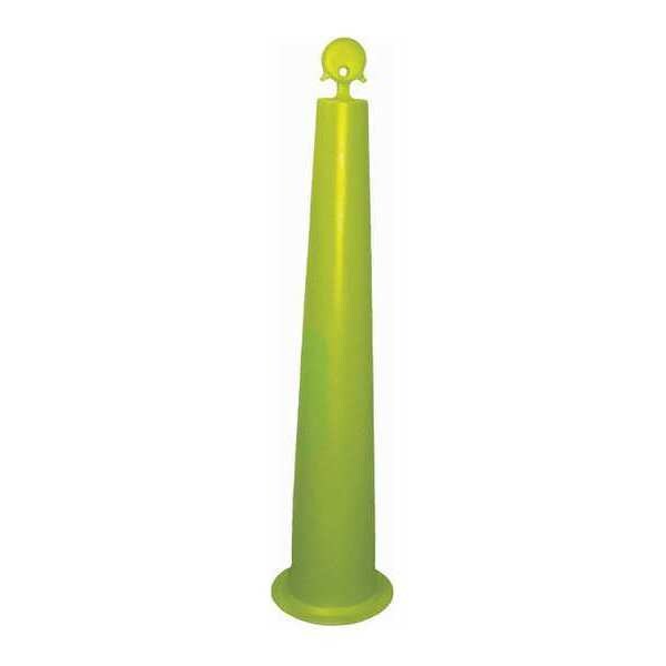 Cortina Safety Products Channelizer Cones, Lime, Plain, 36" - 03-770-36L-9
