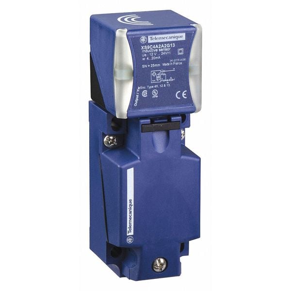 Sensor de proximidad rectangular Telemecanique Sensors, 2 hilos analógico - XS9C4A2A2G13