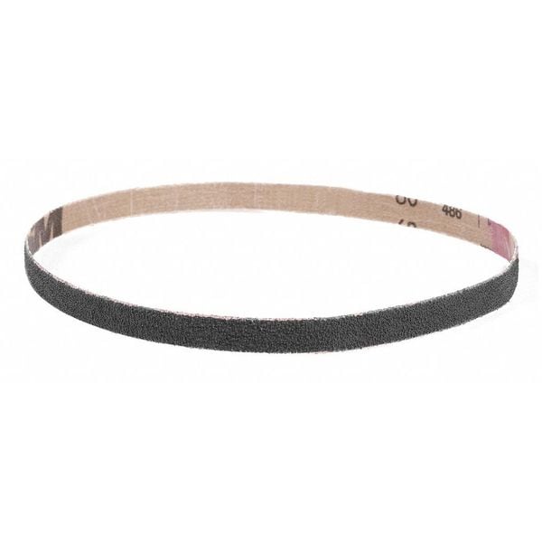 Vsm Abrasive Belt, 60 Grit, SC, 1/2 x 24", PK20, 1/2" W, 24" L, Coated, Silicon Carbide, 60 Grit, Medium - 101649