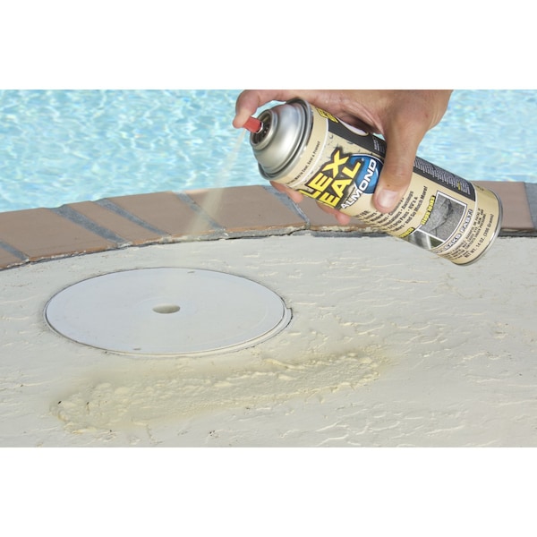 Flex Seal Flex Seal Family of Products Flex Seal Almond Rubber Spray Sealant 14 oz - FSTANR20