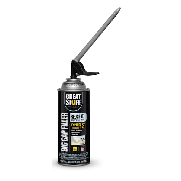 Great Stuff Great Stuff Smart Dispenser Ivory Polyurethane Insulating Foam Sealant 12 oz - 99108860