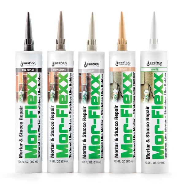 Mor-Flexx 10.50 Oz. Sashco Charcoal Flexible Sealant, 12PK - 15040