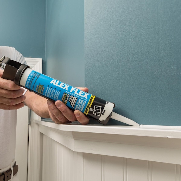 Dap DAP Alex Flex Antique White Acrylic Latex Interior Molding and Trim Sealant 10.1 oz - 7079811456