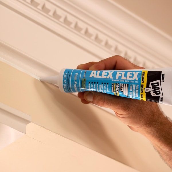 Dap DAP Alex Flex Antique White Acrylic Latex Interior Molding and Trim Sealant 10.1 oz - 7079811456
