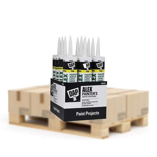 Dap 10.1 Oz White Alex Painters Acrylic Latex Caulk - 18065