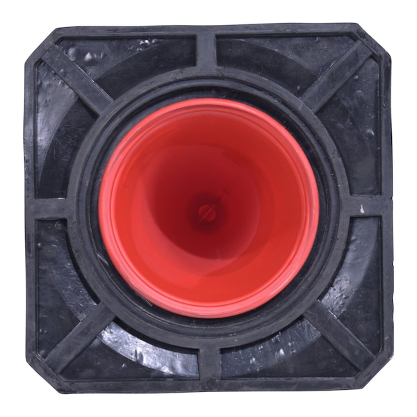 Vestil PVC, 30.75 Height, 17.75 Length, 10, Orange - TC-30-5PK