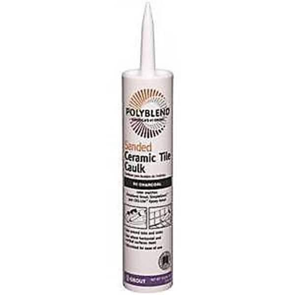Custom Building Products Custom Building Products 1514900 PC6010S-6 Caulk Tile Sanded  Charcoal - 1514900