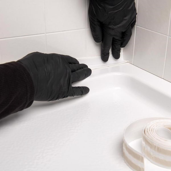 Homax Homax White Silicone Caulk Strips 1-5/8 in. x 16 ft. - 3071