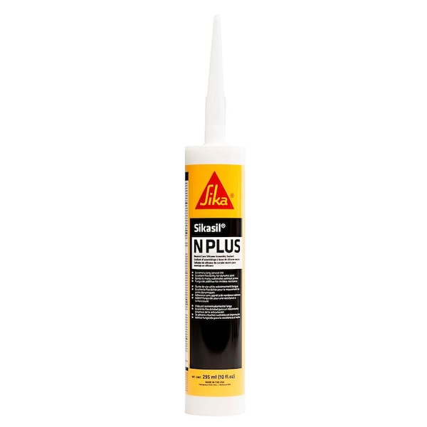Sika Sikasil&reg;-N Plus White 10oz w/Nozzle - 432029