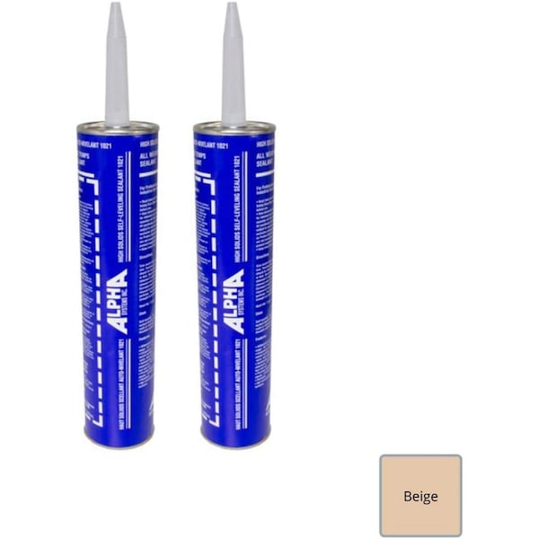 Defenseguard 11 oz High Solids Low V.O.C. Self-Leveling Sealant Tube, Beige - DE3292210