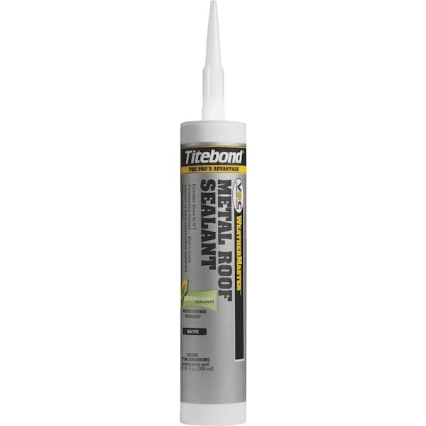 Titebond 10.1 oz Titebond Metal Roof Sealant, Black, 12PK - 61121