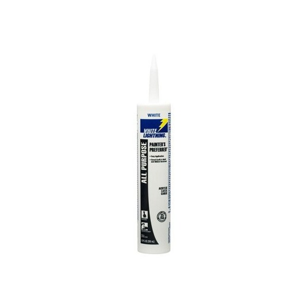 White Lightning 10OZ WHT LTX Caulk - WL30010-0