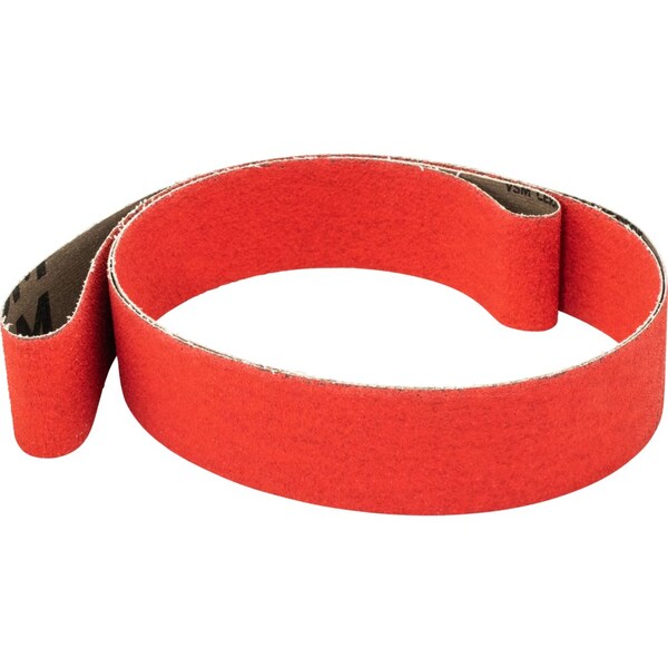 Pferd Benchstand Belt, 2 in W, 72 in L, 60 Grit, Coarse, Ceramic CO-COOL - 49604